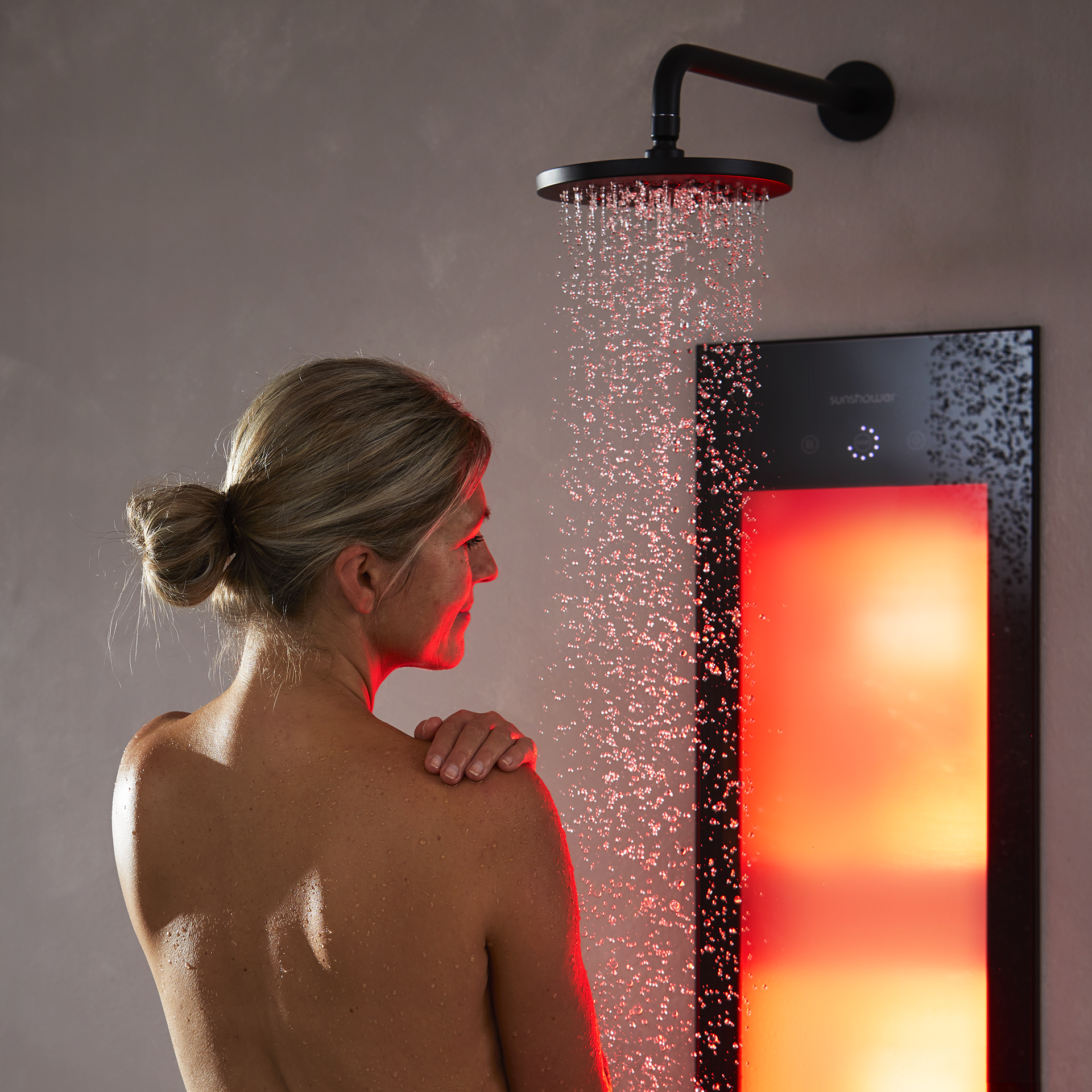 Feel what light can do Sunshower