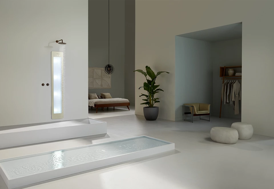 Sunshower Round Plus M White – UV svetloba